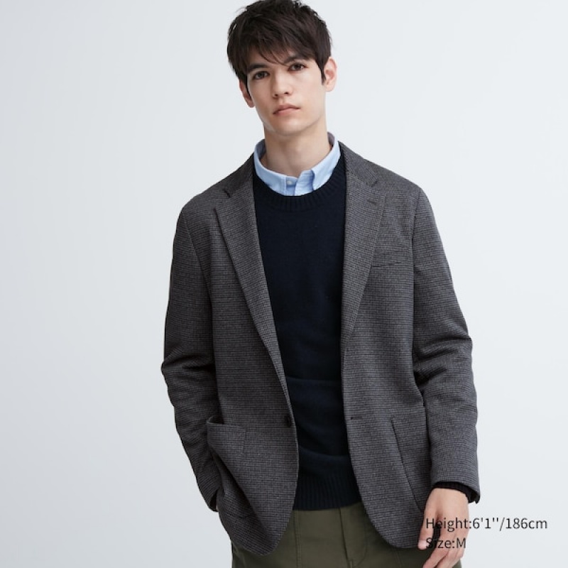 Uniqlo Comfort Muške jackets Sive | DAHWPO-793