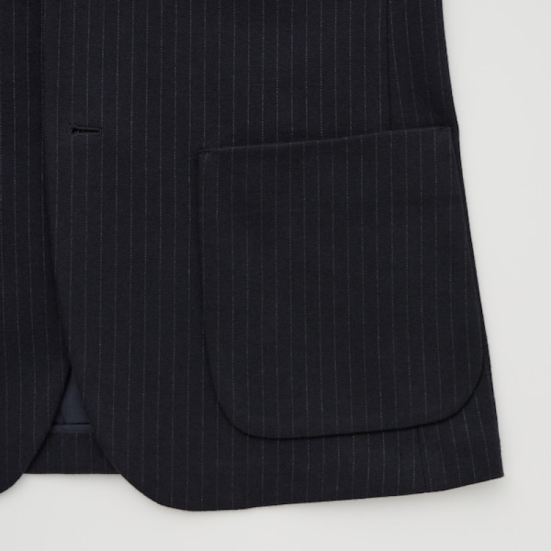 Uniqlo Comfort Muške jackets Tamnoplave | SGIKYD-694