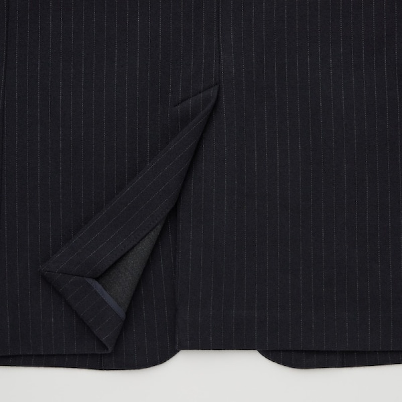 Uniqlo Comfort Muške jackets Tamnoplave | SGIKYD-694