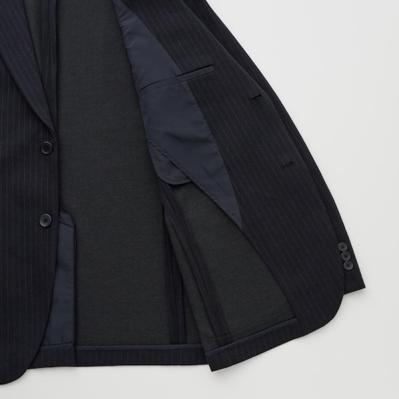 Uniqlo Comfort Muške jackets Tamnoplave | SGIKYD-694