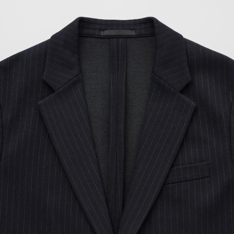 Uniqlo Comfort Muške jackets Tamnoplave | SGIKYD-694