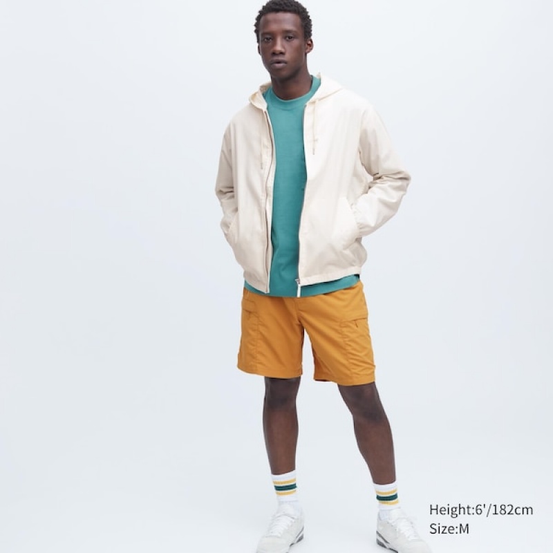 Uniqlo Cotton Muške Parka Bijele | STPNMC-912