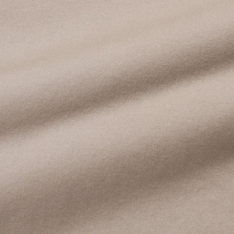 Uniqlo Cotton Relaxed Ankle Muške Hlače Bež | 7086-HKDLY