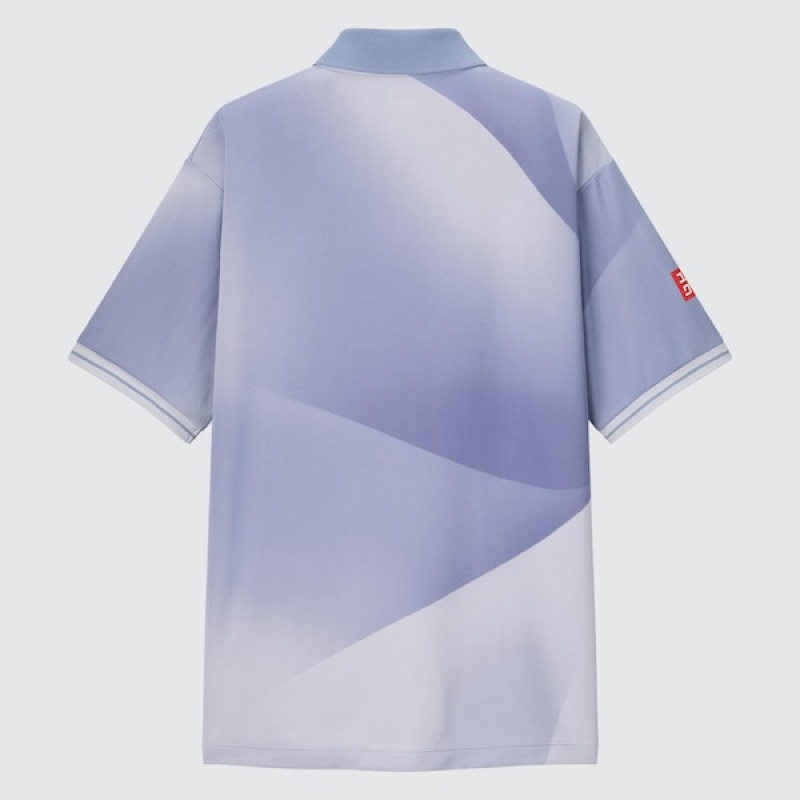 Uniqlo DRY-EX Muške Polo Majica Plave | 6841-WMVBJ