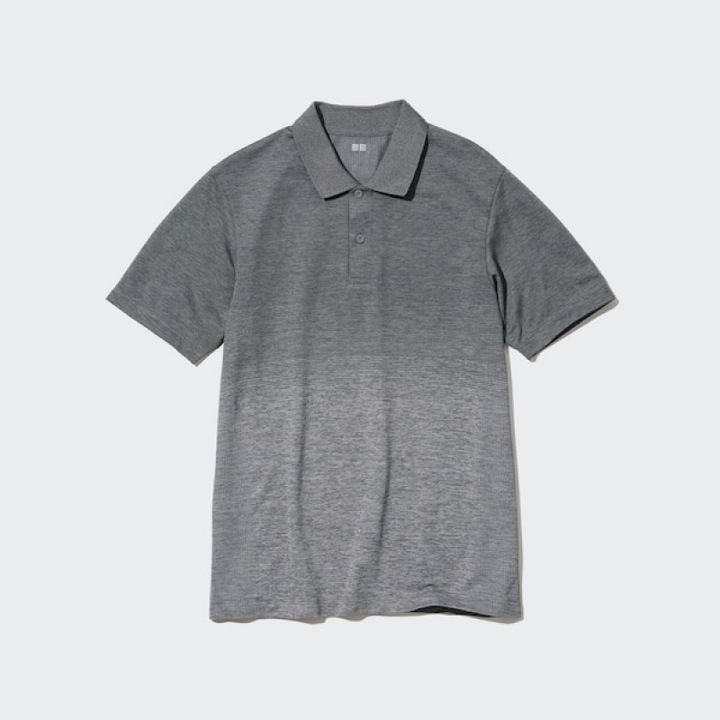 Uniqlo DRY-EX Muške Polo Majica Sive | 7158-VDTJC