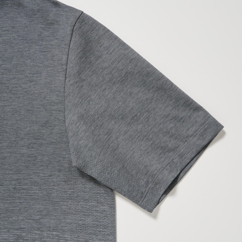 Uniqlo DRY-EX Muške Polo Majica Sive | 7158-VDTJC