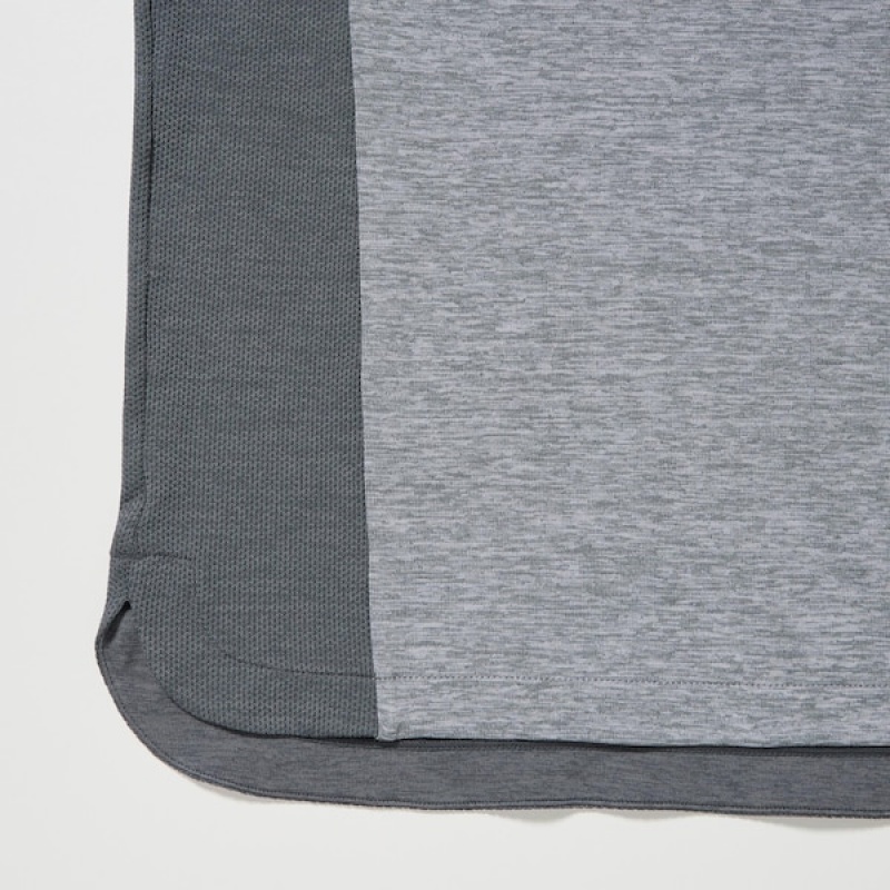 Uniqlo DRY-EX Short-Sleeve Muške Polo Majica Sive | 8435-SLDHJ