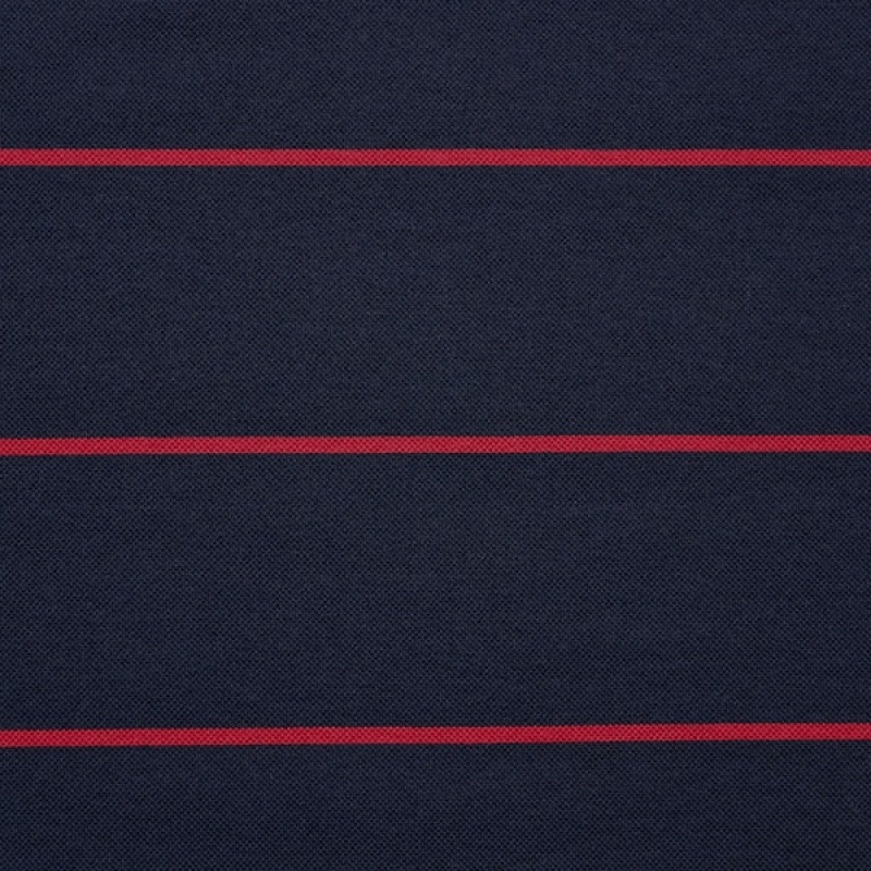 Uniqlo Dry Pique Prugasta Short-Sleeve Muške Polo Majica Tamnoplave | 2409-YCGLE