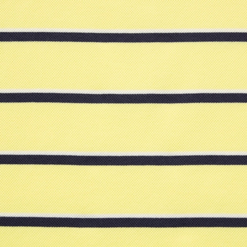 Uniqlo Dry Pique Prugasta Short-Sleeve Muške Polo Majica Žute | 2581-TIBKG