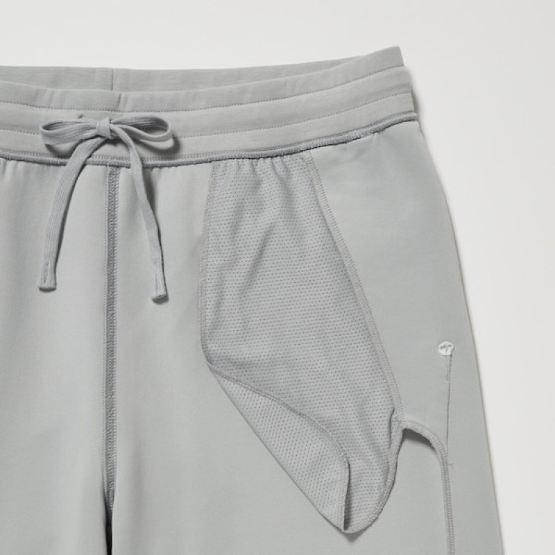 Uniqlo Dry Stretch Muške Trenirke Sive | 1238-XFZRA