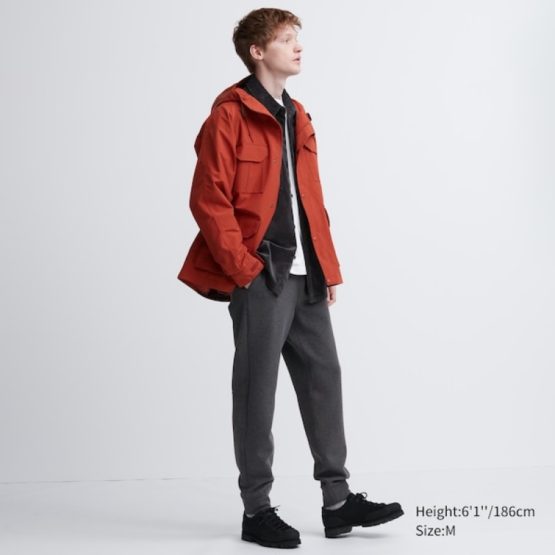 Uniqlo Dry Stretch Muške Trenirke Tamno Sive | 3457-SWHXF