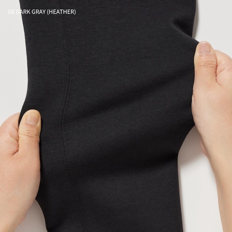 Uniqlo Dry Stretch Sweat Full-Zip Muške Majica s Kapuljačom Tamno Sive | 0128-WRBIG