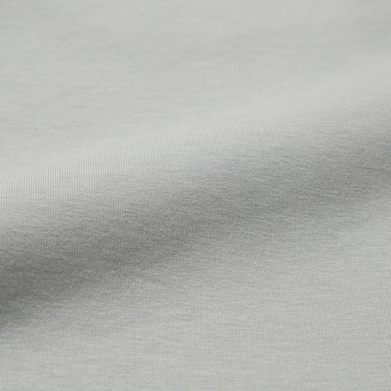 Uniqlo Dry Stretch Sweat Long-Sleeve Full-Zip Muške Majica s Kapuljačom Sive | 7081-MFWEJ