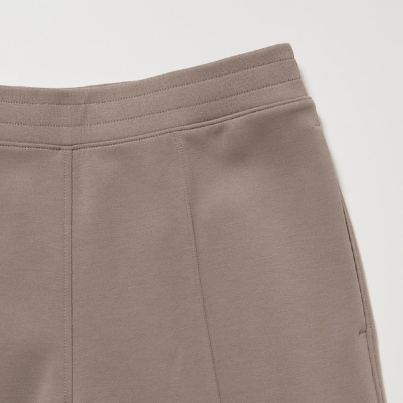 Uniqlo Dry Sweat Track Ženske Hlače Bež | 0523-EPVUN