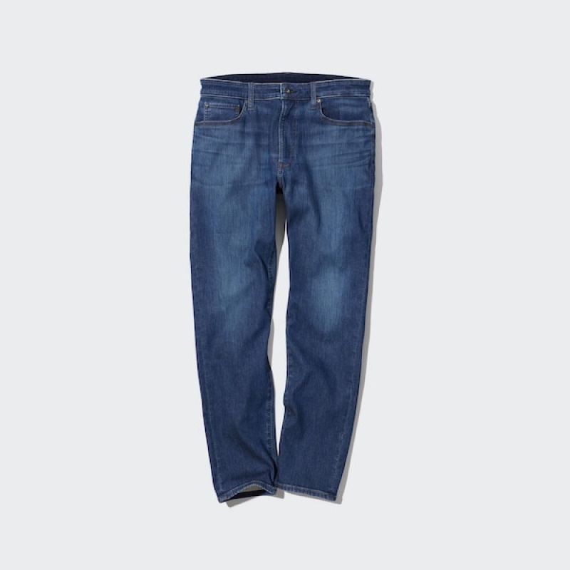 Uniqlo EZY Ultra Stretch Muške Traperice Plave | 3109-GJFWZ