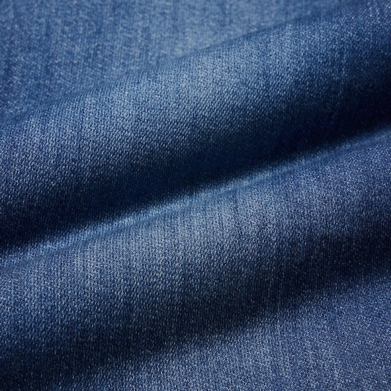Uniqlo EZY Ultra Stretch Muške Traperice Plave | 3109-GJFWZ