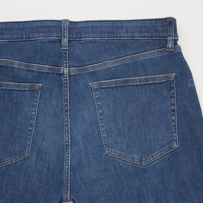 Uniqlo EZY Ultra Stretch Muške Traperice Plave | 1068-XBTPD