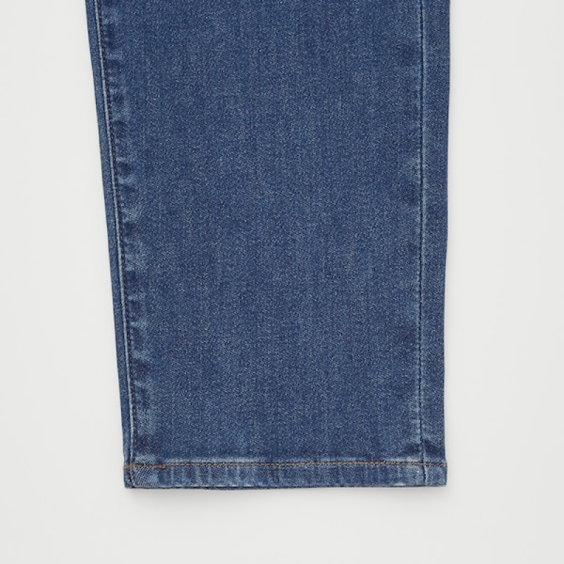 Uniqlo EZY Ultra Stretch Muške Traperice Plave | 1068-XBTPD