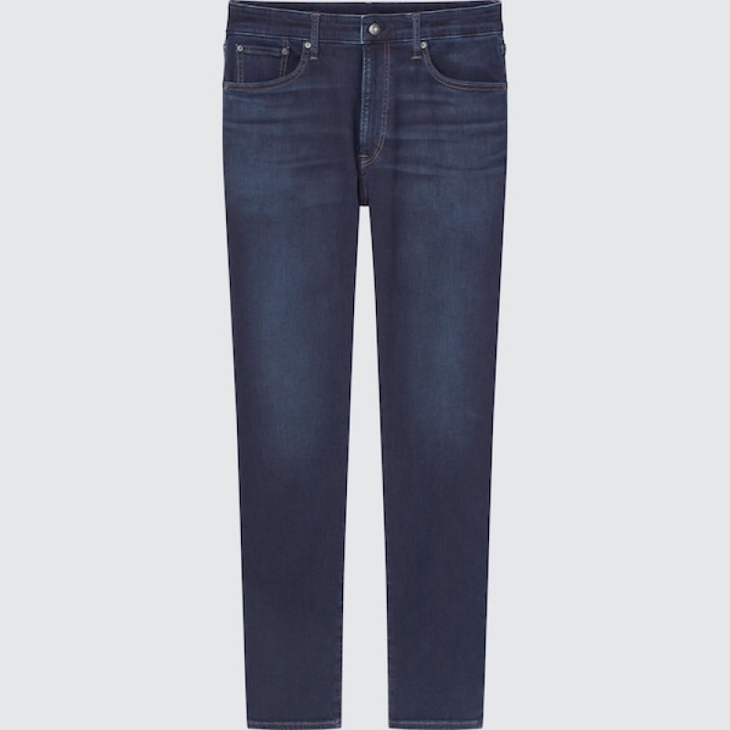 Uniqlo EZY Ultra Stretch Muške Traperice Plave | 1068-XBTPD
