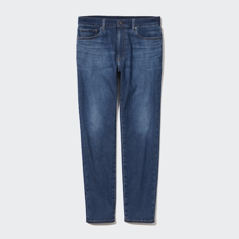 Uniqlo EZY Ultra Stretch Muške Traperice Plave | 8107-THWSN