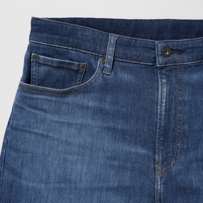 Uniqlo EZY Ultra Stretch Ženske Traperice Plave | 1593-IURKB