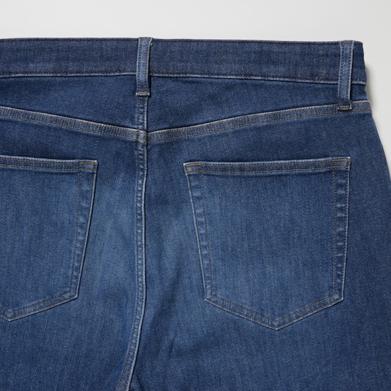 Uniqlo EZY Ultra Stretch Ženske Traperice Plave | 1593-IURKB
