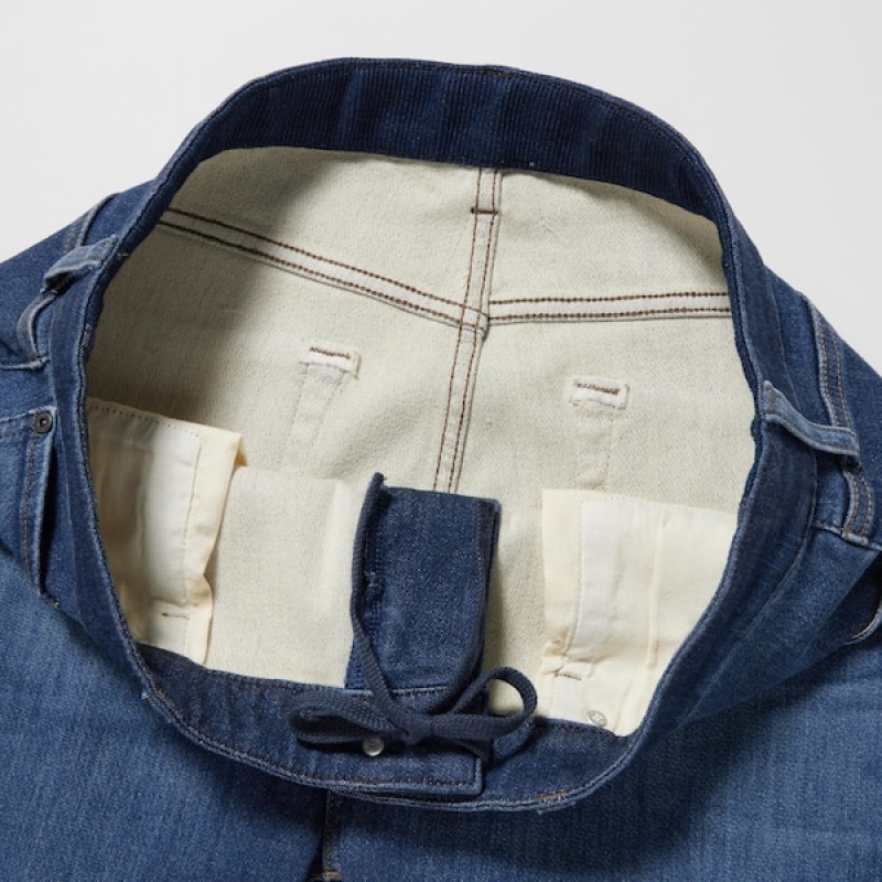 Uniqlo EZY Ultra Stretch Ženske Traperice Plave | 1593-IURKB