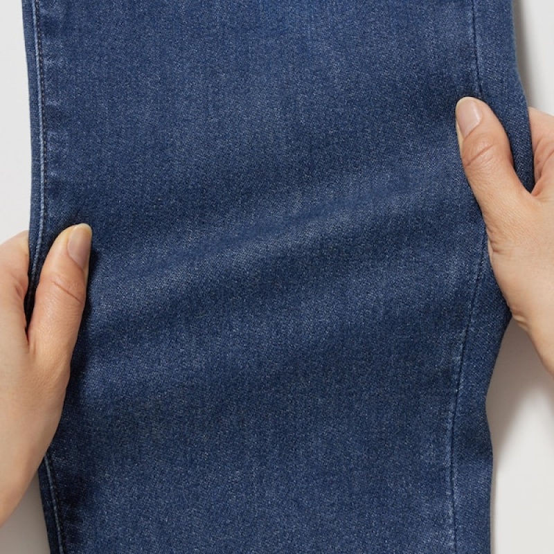 Uniqlo EZY Ultra Stretch Ženske Traperice Plave | 1593-IURKB
