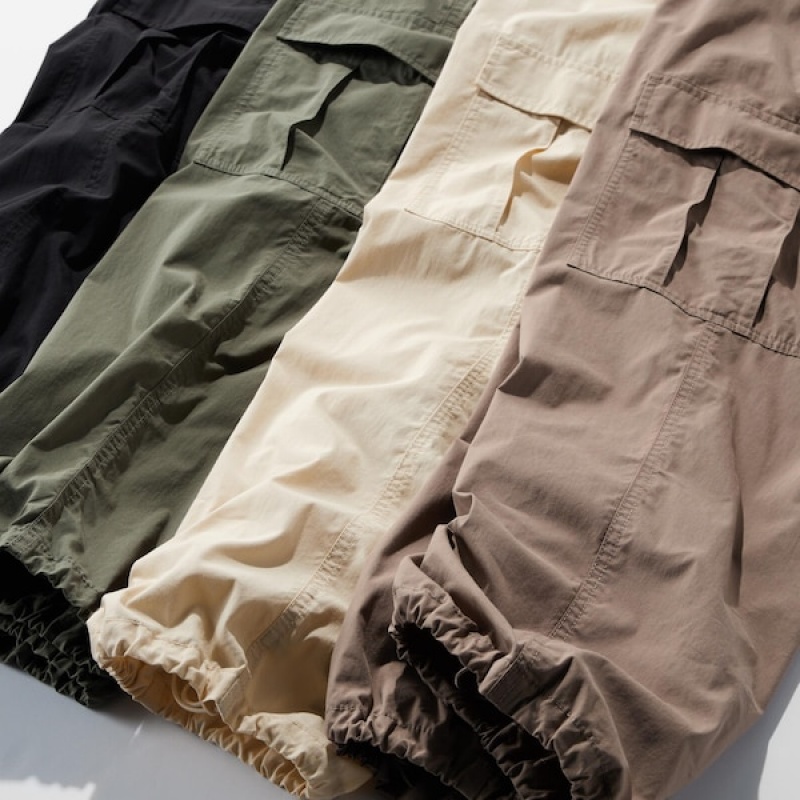 Uniqlo Easy Cargo Ženske Hlače Bež | 1764-PNXVD