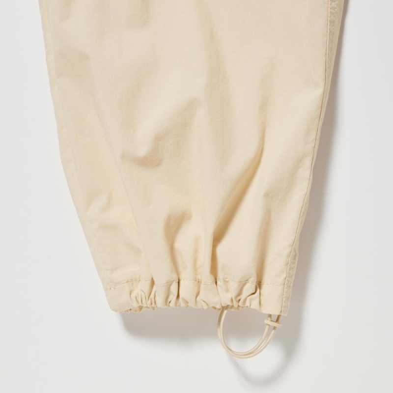 Uniqlo Easy Cargo Ženske Hlače Bež | 1764-PNXVD