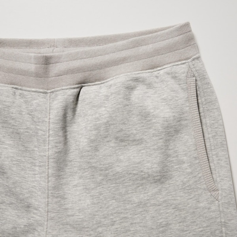 Uniqlo HEATTECH Pile-Lined Muške Trenirke Sive | 0143-ZLQJE
