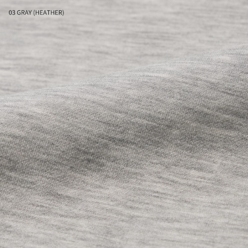 Uniqlo HEATTECH Pile-Lined Sweat Full-Zip Muške Majica s Kapuljačom Sive | 0294-DZUMW