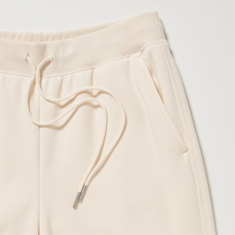 Uniqlo HEATTECH Pile-Lined Ženske Trenirke Bijele | 3526-SQDNY