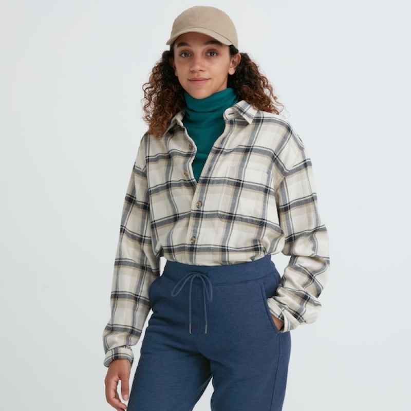 Uniqlo HEATTECH Pile-Lined Ženske Trenirke Tamnoplave | 9657-OHENB