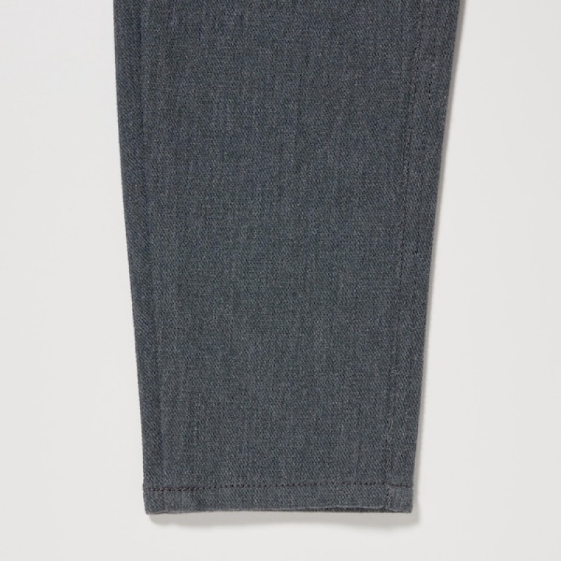 Uniqlo HEATTECH Ultra Stretch High-Rise Ženske Tajice Tamno Sive | 6731-MJZGK