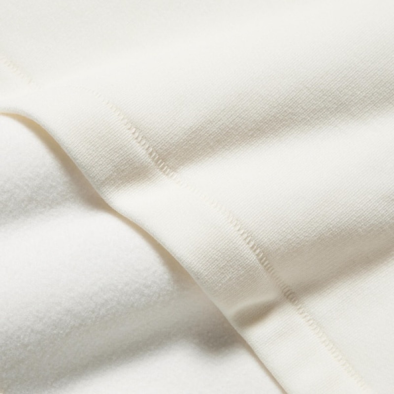 Uniqlo HEATTECH Ultra Warm High Neck Ženske Majice Bijele | 2980-PQOYB