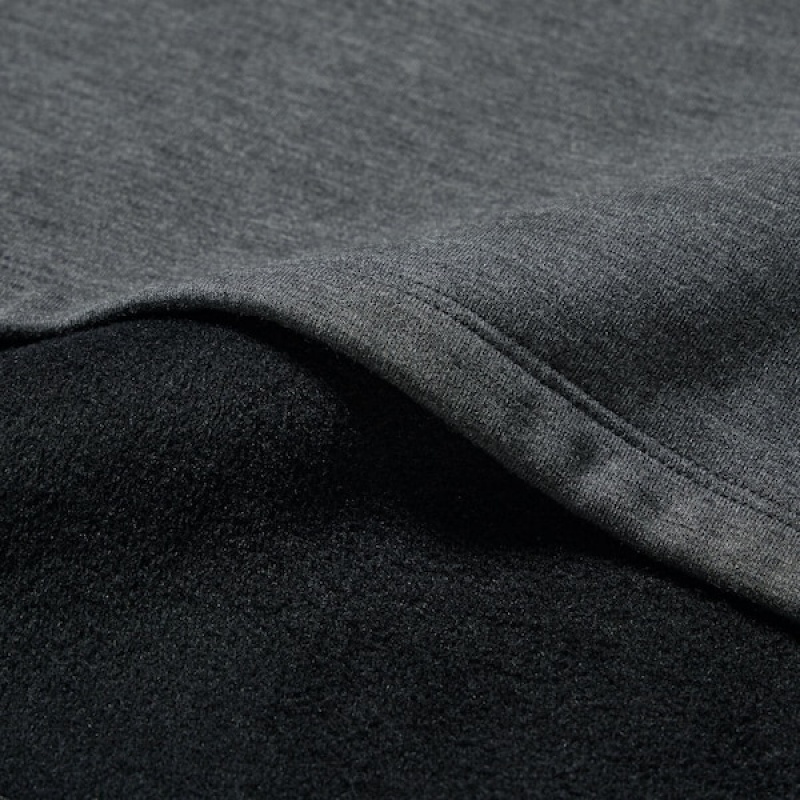 Uniqlo HEATTECH Ultra Warm Turtleneck Muške Majice Tamno Sive | 8061-YTQZA