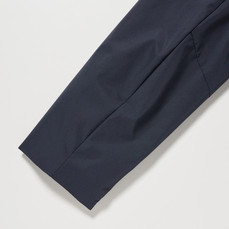 Uniqlo Hibrid Down Muške Kaputi Tamnoplave | QHTARW-291