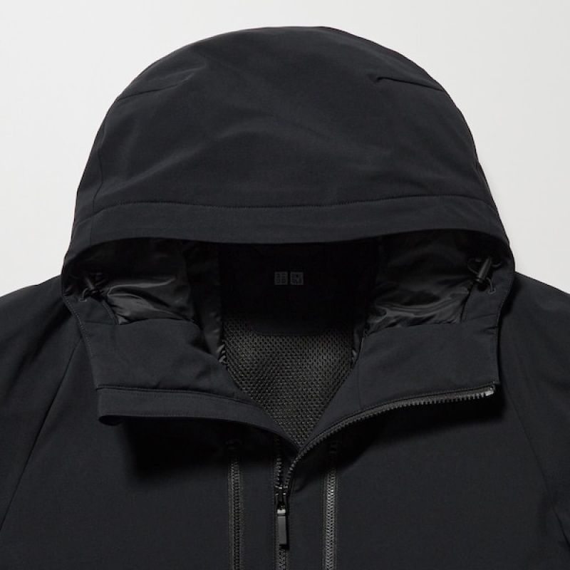 Uniqlo Hibrid Down Muške Parka Crne | SXCLOV-874