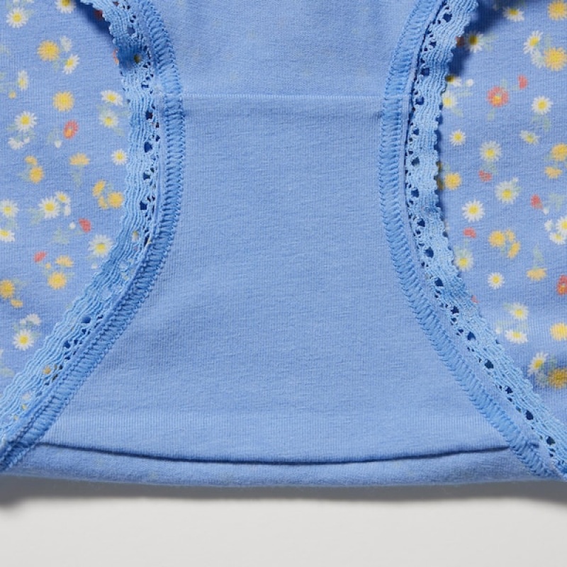 Uniqlo Hip Huggers Ženske Gaćice Plave | 3562-CVMBO