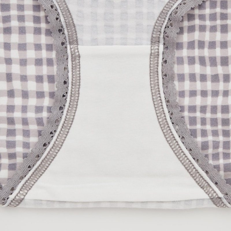 Uniqlo Hip Huggers Ženske Gaćice Sive | 5873-COMLT