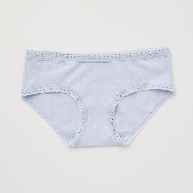 Uniqlo Hip Huggers Ženske Gaćice Tamnoplave | 4938-SKFDG