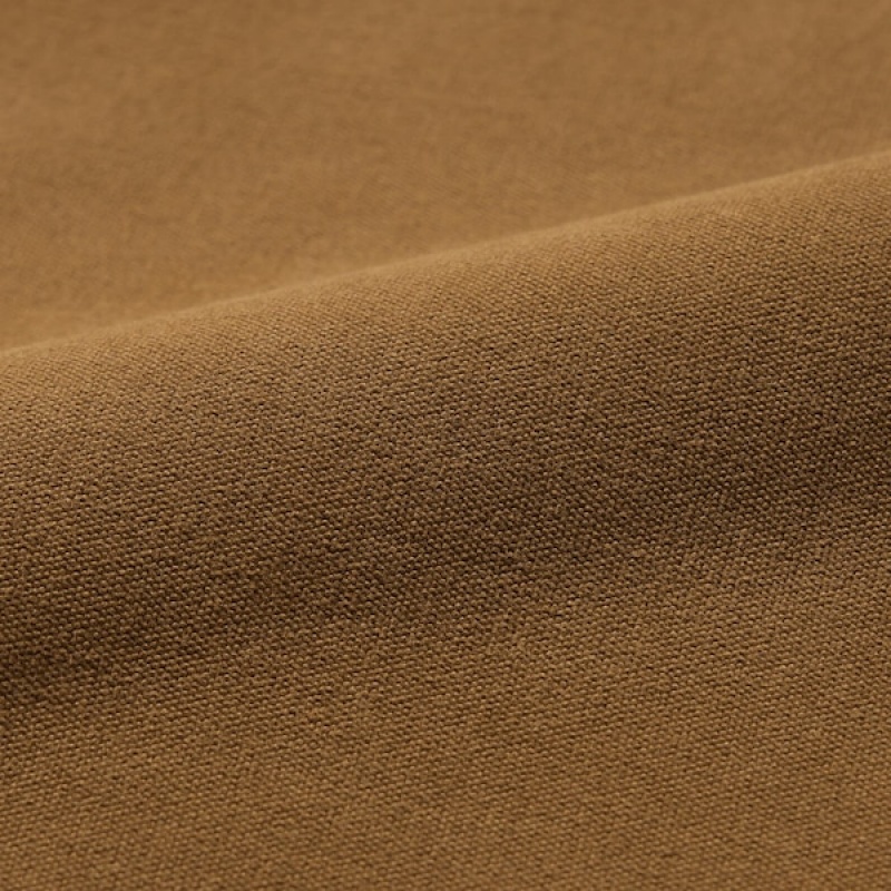 Uniqlo Jersey Utility Long-Sleeve Muške Gornja Majica Smeđe | 2768-YIFNG