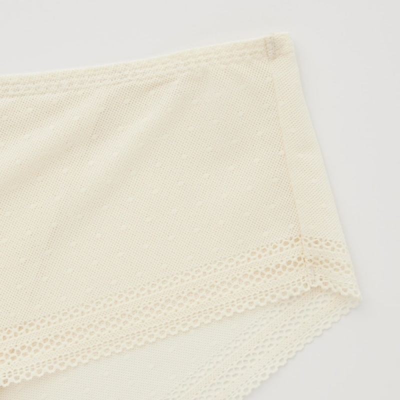 Uniqlo Lace Hip Huggers Ženske Gaćice Tamnoplave | 0926-WKNFD
