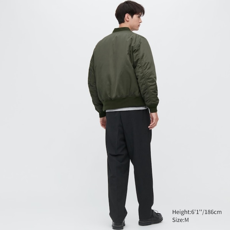 Uniqlo MA-1 Blouson Muške jackets Tamnoplave | 1732-IOVPY
