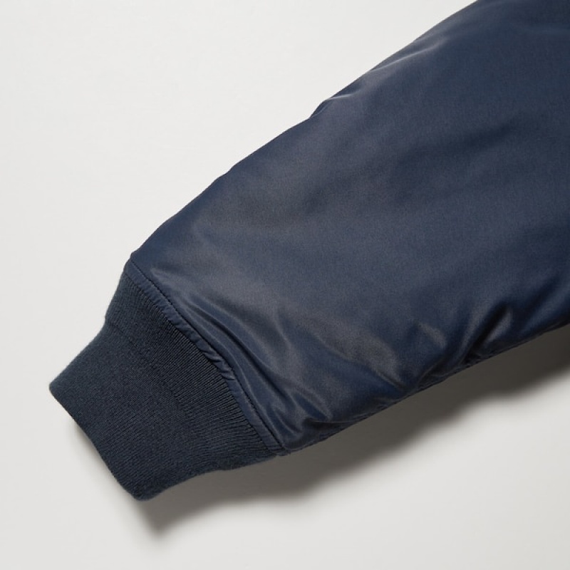 Uniqlo MA-1 Blouson Muške jackets Tamnoplave | 1732-IOVPY