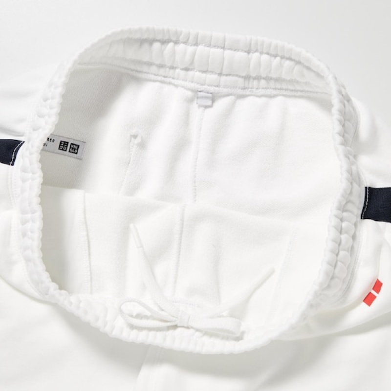 Uniqlo Muške Trenirke Bijele | 5920-LFETR