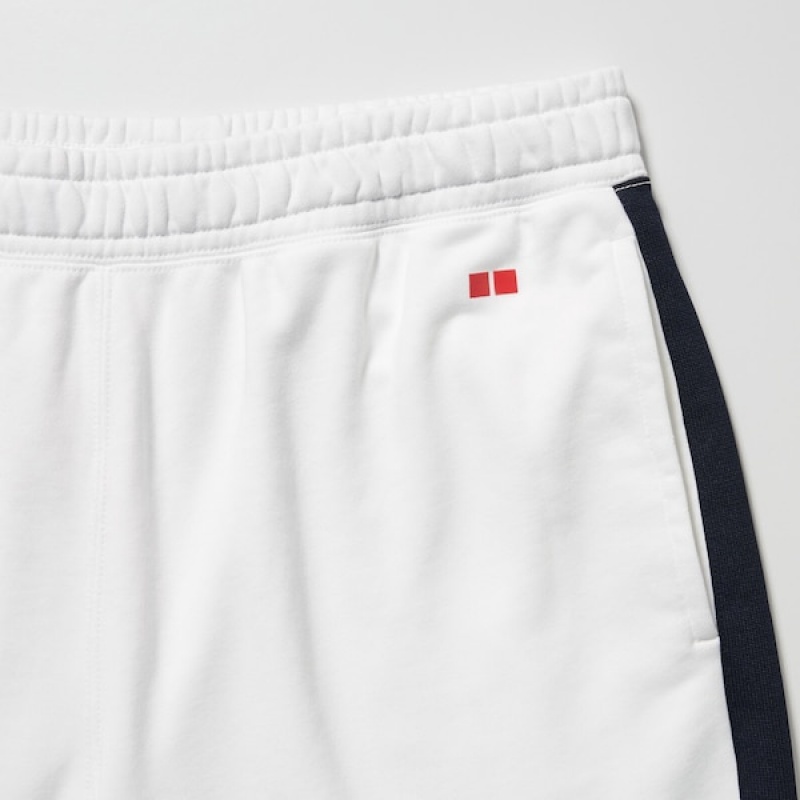 Uniqlo Muške Trenirke Bijele | 5920-LFETR