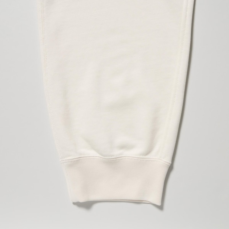 Uniqlo Muške Trenirke Bijele | 8419-PWHYB