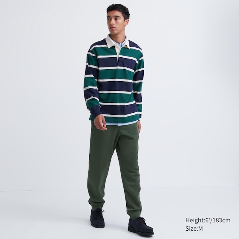Uniqlo Muške Trenirke Zelene | 5914-KMUON